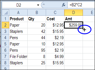 microsoft excel for mac 2011 to back to first column when hitting enter